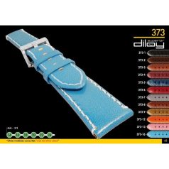 Diloy Piel Vacuno bőr óraszíj, középbarna2, 20mm