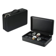 KARBON SZÍNŰ ÓRATARTÓ, UTAZÓTOK 10 ÓRÁNAK