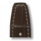 RIOS Spitfire IWC aligátorbőr óraszíj, mokkabarna, 22/18mm