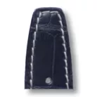 RIOS Thunderbird IWC aligátorbőr óraszíj, oceánkék, 18/16mm