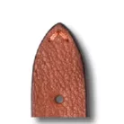 RIOS Mittenwald bőr óraszíj, konyakbarna, 20/16mm