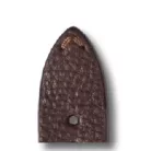 RIOS Mittenwald bőr óraszíj, mokkabarna, 22/18mm