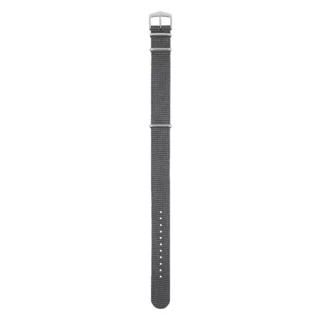 Hirsch Rush Recycle NATO óraszíj, szürke, 22 mm