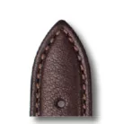 RIOS Inzell bőr óraszíj, mokkabarna, 20/16mm