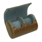 HENGERES UTAZÓ ÓRATARTÓ DOBOZ 2 ÓRÁNAK, BARNA