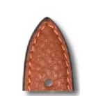 RIOS Schongau bőr óraszíj, konyakbarna, 20/18mm