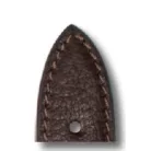 RIOS Schongau bőr óraszíj, mokkabarna, 20/18mm