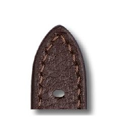 RIOS Tegernsee bőr óraszíj, mokkabarna, 24/22mm