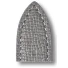 RIOS French bőr óraszíj, szürke, 18/16mm