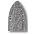 RIOS French bőr óraszíj, szürke XL, 20/18mm