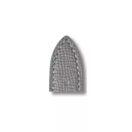 RIOS French bőr óraszíj, szürke XL, 20/18mm