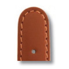 RIOS Arizona bőr óraszíj, konyakbarna, 16/14mm