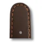 RIOS Arizona bőr óraszíj, mokkabarna, 18/16mm