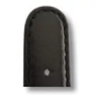 RIOS Arizona bőr óraszíj, fekete, 18/16mm