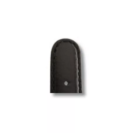 RIOS Arizona bőr óraszíj, fekete, 18/16mm