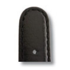 RIOS Arizona bőr óraszíj, fekete XL, 22/20mm