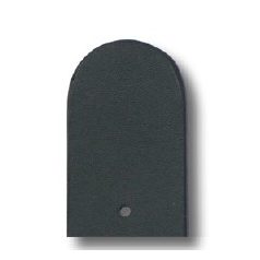 RIOS Nato Athens bőr óraszíj, szürke, 22/22mm