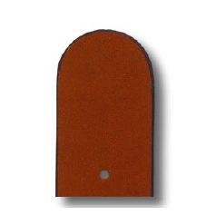 RIOS Nato Athens bőr óraszíj, konyakbarna, 22/22mm