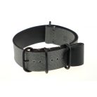 RIOS Nato Tallinn canvas óraszíj, szürke, 18/18mm