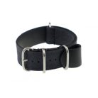 RIOS Nato Warsaw canvas óraszíj, fekete, 18/18mm