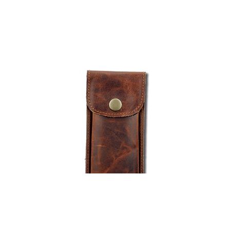 RIOS CONSTANTIN MAHAGÓNI BARNA BŐR UTAZÓ ÓRATARTÓ