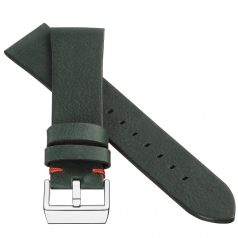 STAILER Premium Select vegán bőr óraszíj, zöld 20/18 L