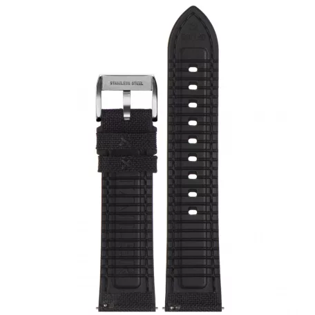 STAILER Premium Max Endurance Cordura óraszíj, fekete 20/18 L