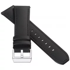   STAILER Premium Max Endurance DANI bőr óraszíj, fekete 18/16 L