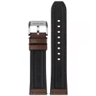 STAILER Premium Max Endurance DANI bőr óraszíj, sötétbarna 22/20 L