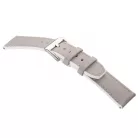 STAILER Premium Max Endurance DANI bőr óraszíj, szürke 18/16 L