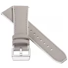 STAILER Premium Max Endurance DANI bőr óraszíj, szürke 18/16 L