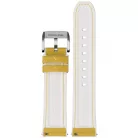 STAILER Premium Max Endurance DANI bőr óraszíj, sárga 18/16 L