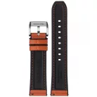 STAILER Premium Max Endurance DANI bőr óraszíj, barna 20/18 L