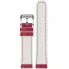 STAILER Premium Max Endurance DANI bőr óraszíj, piros 18/16 L