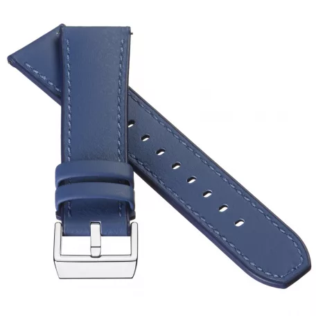 STAILER Premium Max Endurance DANI bőr óraszíj, sötétkék 20/18 L