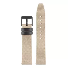 STAILER Premium Cordura óraszíj, bézs 22/20 M