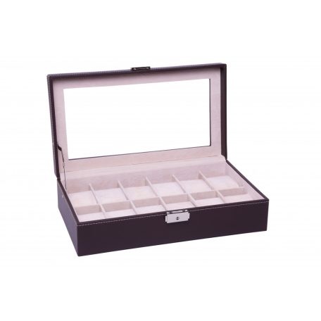 CSOKIBARNA VARROTT ÓRATARTÓ DOBOZ 12 ÓRÁHOZ