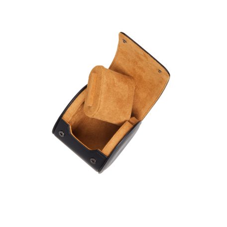 HENGERES UTAZÓ ÓRATARTÓ DOBOZ 1 ÓRÁNAK, FEKETE