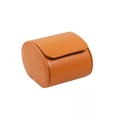 HENGERES UTAZÓ ÓRATARTÓ DOBOZ 1 ÓRÁNAK, BARNA