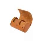 HENGERES UTAZÓ ÓRATARTÓ DOBOZ 2 ÓRÁNAK, BARNA