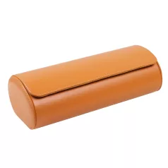 HENGERES UTAZÓ ÓRATARTÓ DOBOZ 3 ÓRÁNAK, BARNA