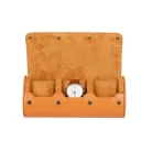 HENGERES UTAZÓ ÓRATARTÓ DOBOZ 3 ÓRÁNAK, BARNA