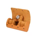 HENGERES UTAZÓ ÓRATARTÓ DOBOZ 3 ÓRÁNAK, BARNA