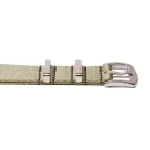 Edelwolle prémium Nato óraszíj, khaki zöld, 22mm