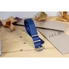 Edelwolle prémium Nato óraszíj, kék, 22mm