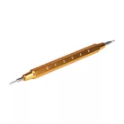 ÓRÁS STIFTKISZEDŐ, RUGÓSFÜL KISZEDŐ SZERSZÁM, ARANY