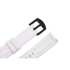 Edelwolle szilikon óraszíj, fehér, 22mm