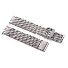 Edelwolle MESH/Milanese óraszíj, ezüst, 22mm