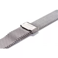 Edelwolle MESH/Milanese óraszíj, ezüst, 24mm