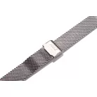 Edelwolle MESH/Milanese óraszíj, ezüst, 24mm